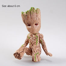 Load image into Gallery viewer, Strongwell Baby Groot Flowerpot Flower Pot Planter Figurines Tree Man Cute Model Toy Pen Pot Garden Planter Flower Pot Gift
