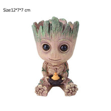 Load image into Gallery viewer, Strongwell Baby Groot Flowerpot Flower Pot Planter Figurines Tree Man Cute Model Toy Pen Pot Garden Planter Flower Pot Gift
